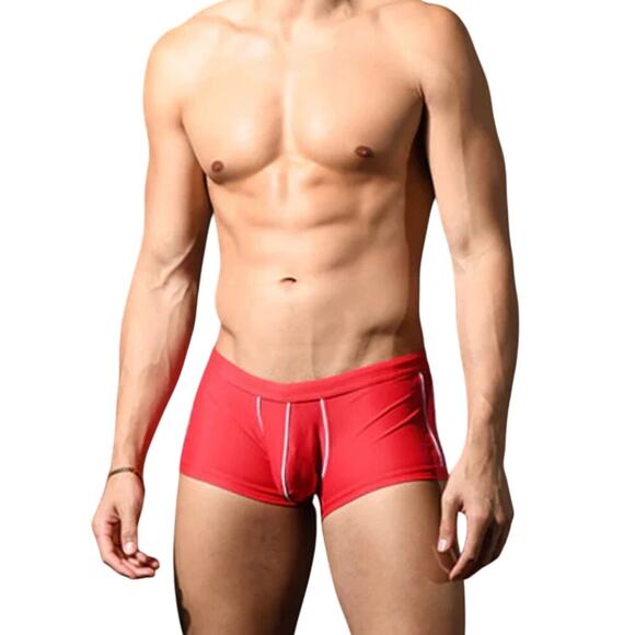 Andrew Christian Bulge C-Ring Trunk Red Large - Picture 10 of 12